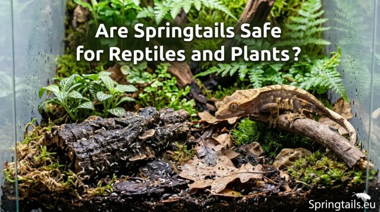 Are Springtails Safe for Reptiles and Plants?