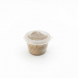 Powdered feed for springtails